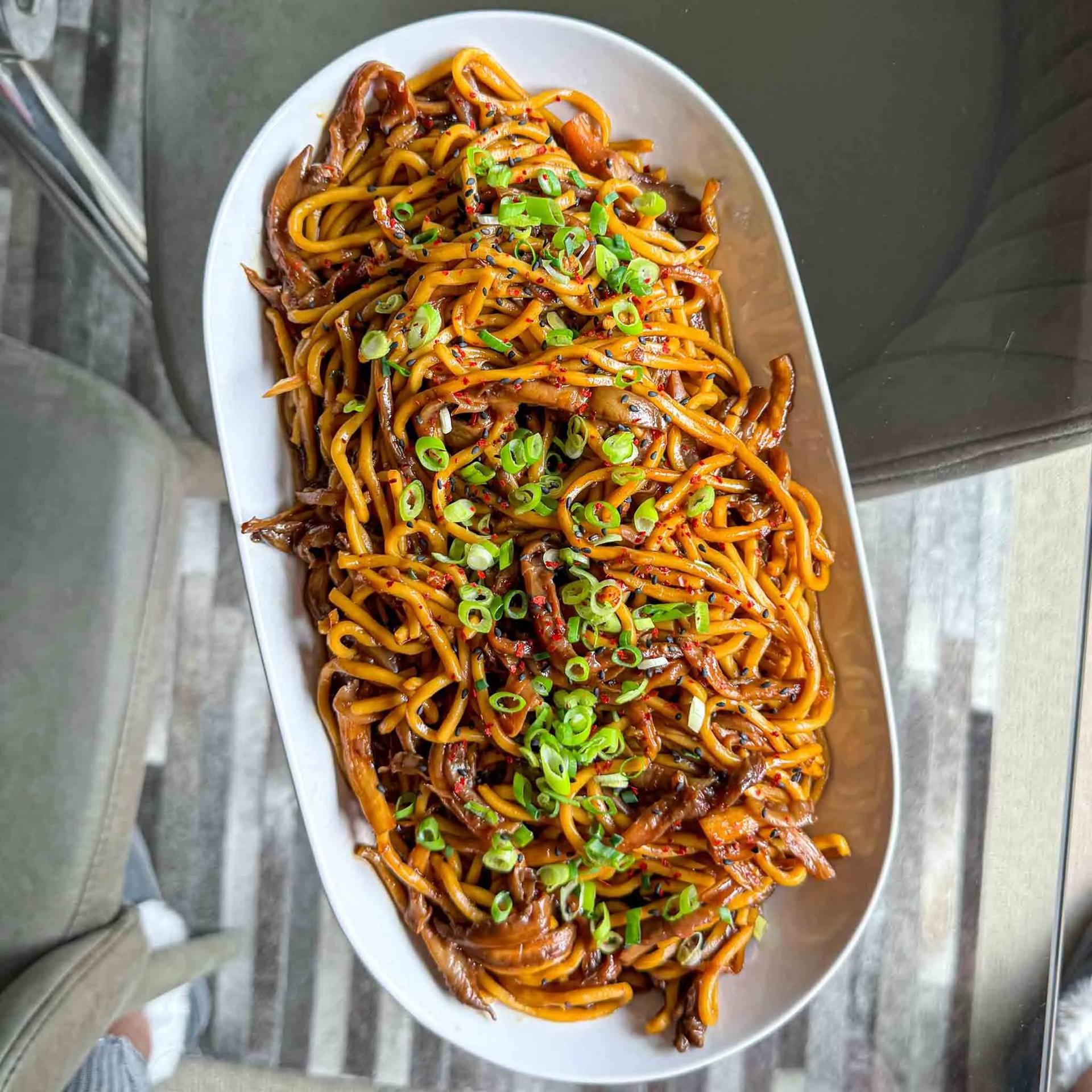 Mushroom Noodles